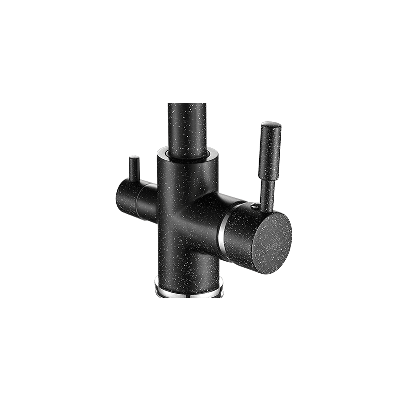 Смеситель Fashun A4352-7 черный рычаг