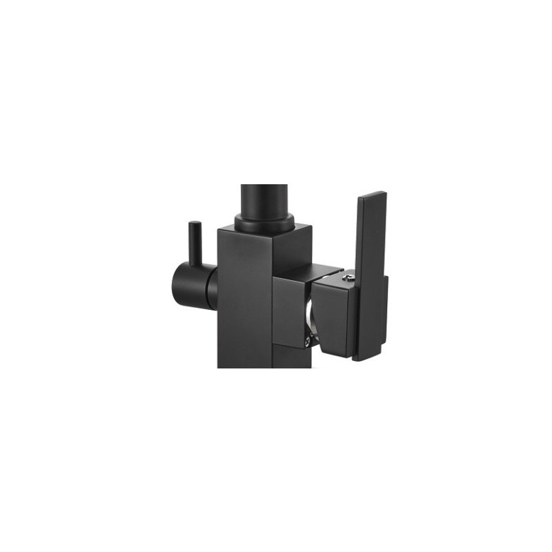 Смеситель Fashun A4355-7 черный рычаг