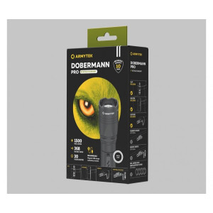 Фонарь Armytek Dobermann Pro белый - упаковка