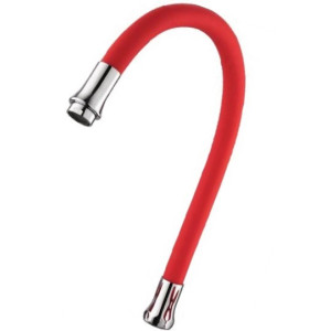 Смеситель Fashun A44127-10 красный/хром излив