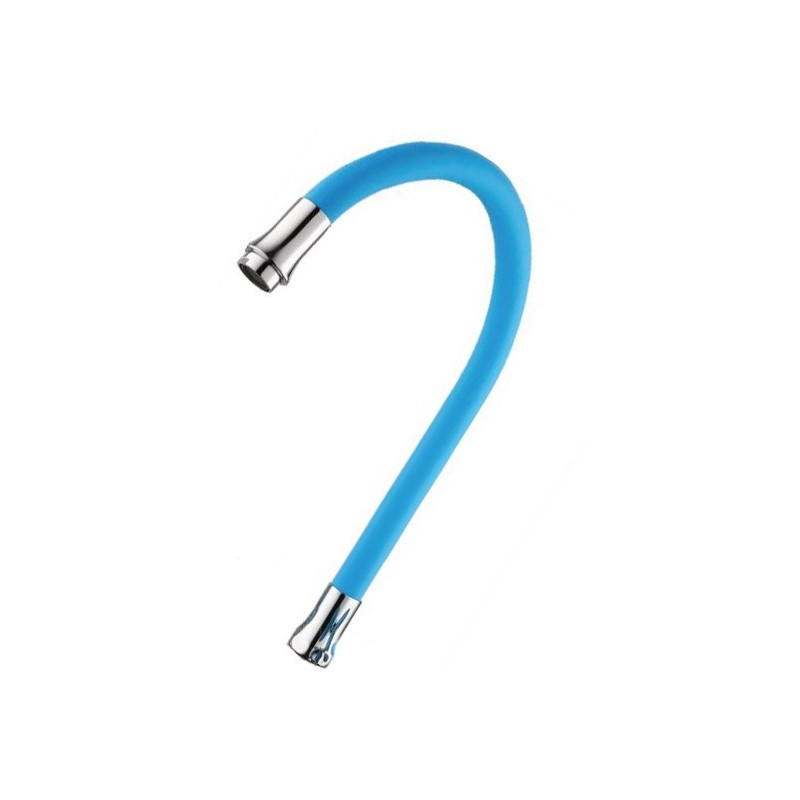 Смеситель Fashun A44127-11 синий/хром излив