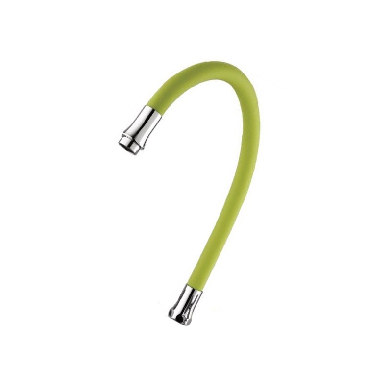 Смеситель Fashun A44127-6 зеленый/хром излив