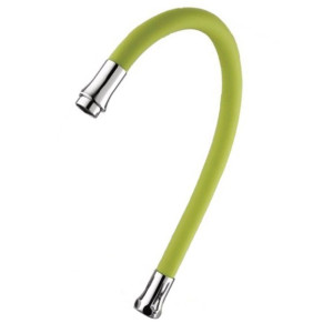 Смеситель Fashun A44127-6 зеленый/хром излив