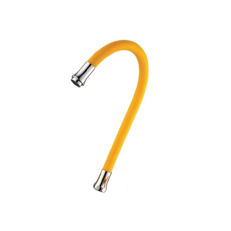 Смеситель Fashun A44127-9 оранжевый/хром излив