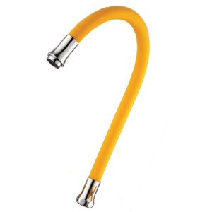 Смеситель Fashun A44127-9 оранжевый/хром излив