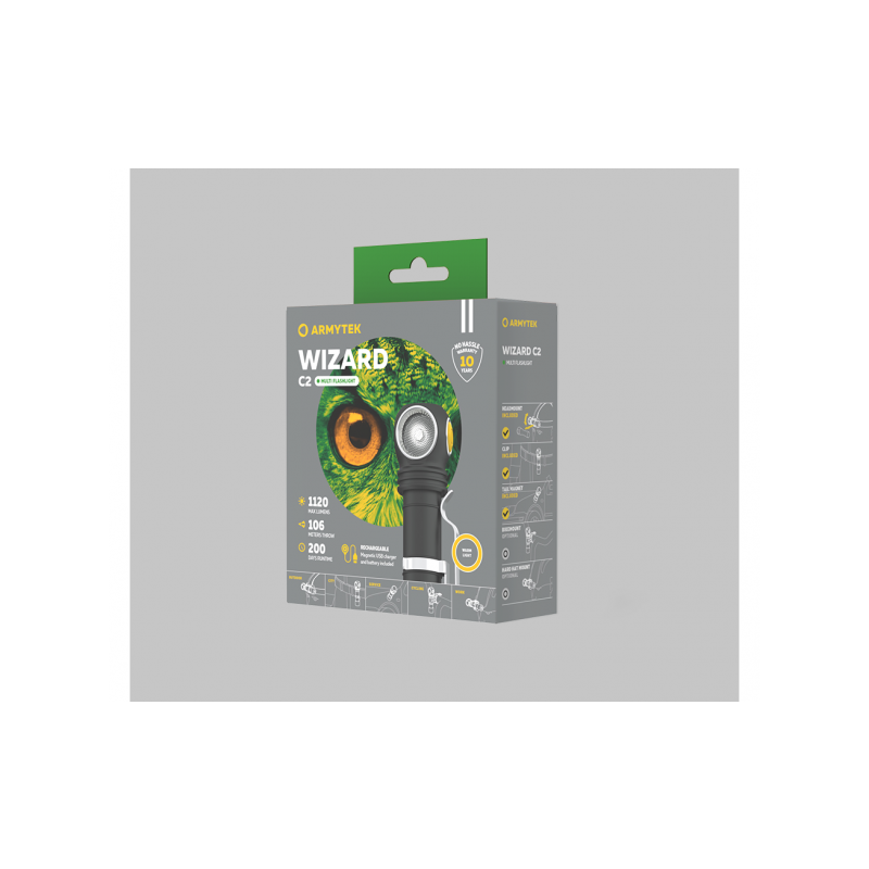 Фонарь Armytek Wizard C2 -коробка