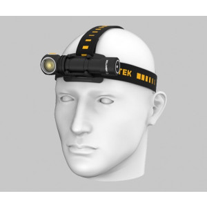 Фонарь Armytek Wizard C2 - вид налобного крепления