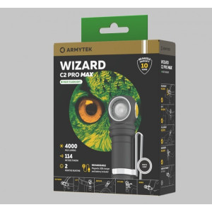 Фонарь Armytek Wizard C2 Pro Max теплый свет - коробка