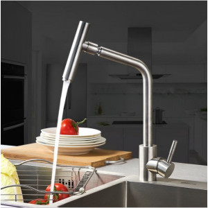 Смеситель Fashun A54001-А сатин на мойке