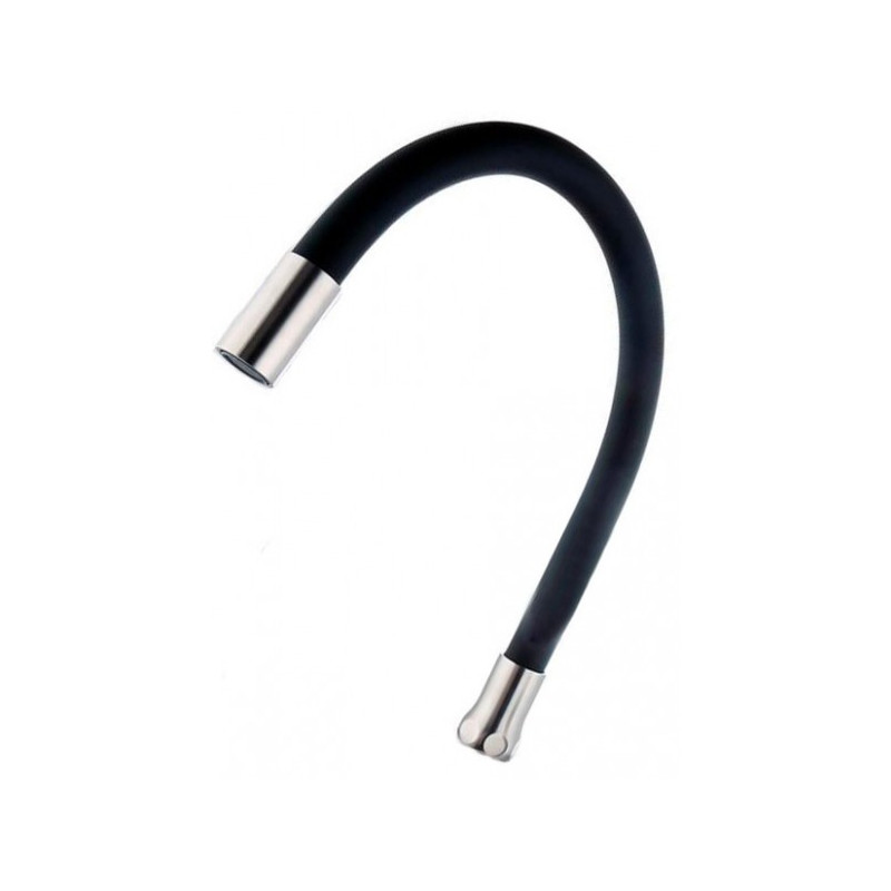 Смеситель Fashun A54101-7 черный/сатин излив