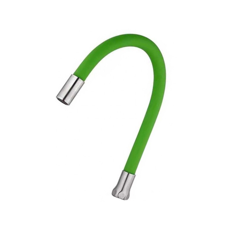 Смеситель Fashun A54101-6 зеленый/сатин излив