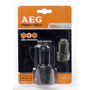 Аккумулятор AEG Powertools L1220 Li-Ion 12 B 2.0  А·ч в упаковке