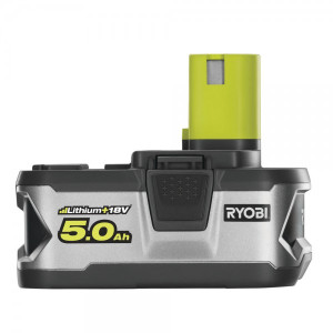 Вид сбоку аккумулятора Ryobi RB18L50 Li-Ion 18 В 5.0 А·ч