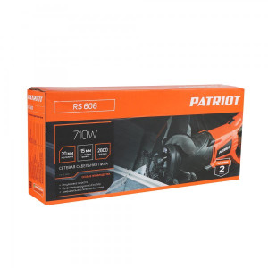 Сабельная пила Patriot RS 606 110303606 - упаковка