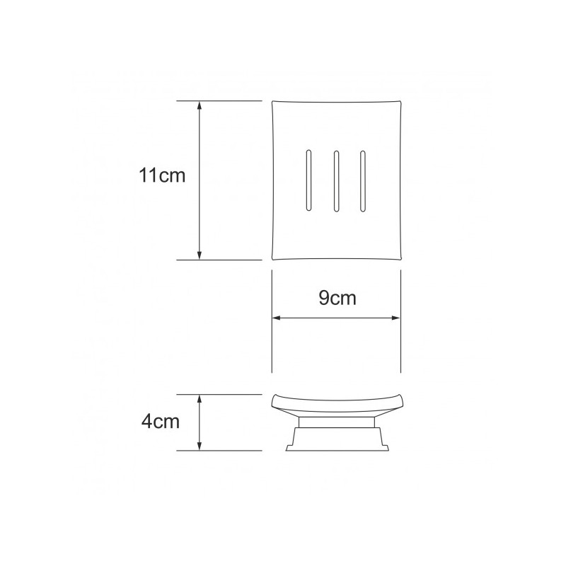 Мыльница WasserKraft  Amper K-5400- схема и размеры