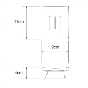Мыльница WasserKraft  Amper K-5400- схема и размеры