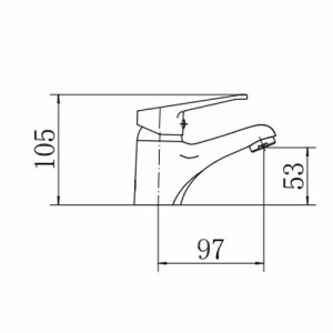 Смеситель Fashun A1013 хром размер
