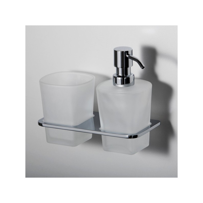 Держатель стакана и дозатора WasserKraft Leine K-5000 - общий вид