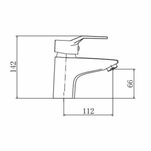 Смеситель Fashun A1063 хром размер
