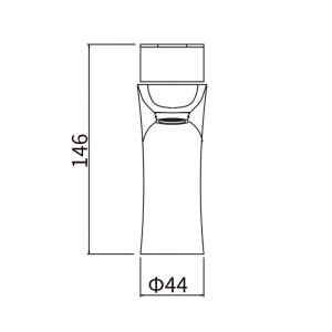 Смеситель Fashun A51115 сатин высота