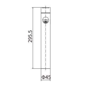 Смеситель Fashun A51201 сатин высота