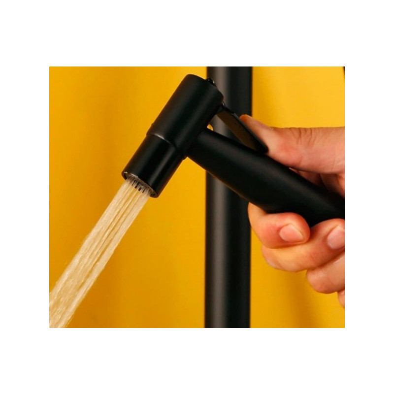 Смеситель Fashun A57503-7 черный вода