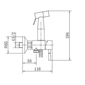 Смеситель Fashun A57503-7 черный размер