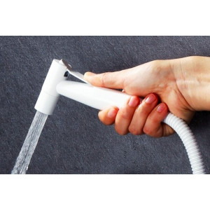 Смеситель Fashun A57503-8 белый вода