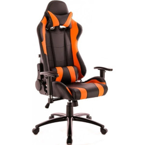 Кресло геймерское Everprof Lotus S2 черный/оранжевый