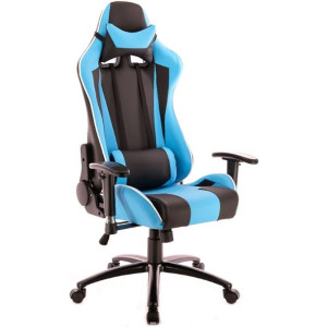 Кресло геймерское Everprof Lotus S5 черный/голубой