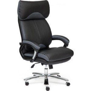 Кресло компьютерное Tetchair Grand черный/серый
