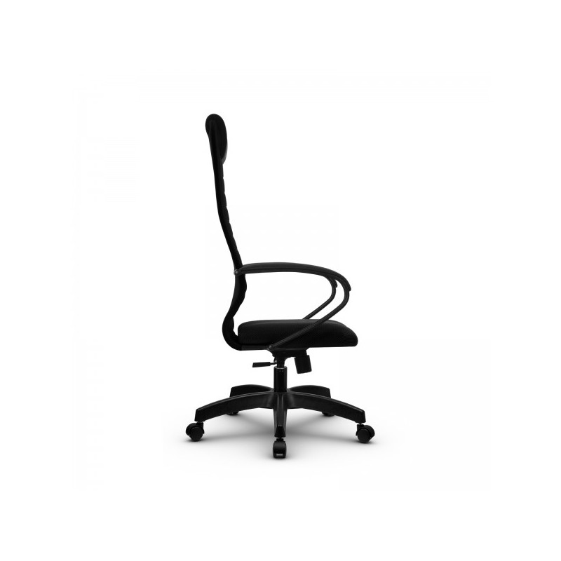 Кресло компьютерное Metta SU-BP-10 PL черный вид сбоку