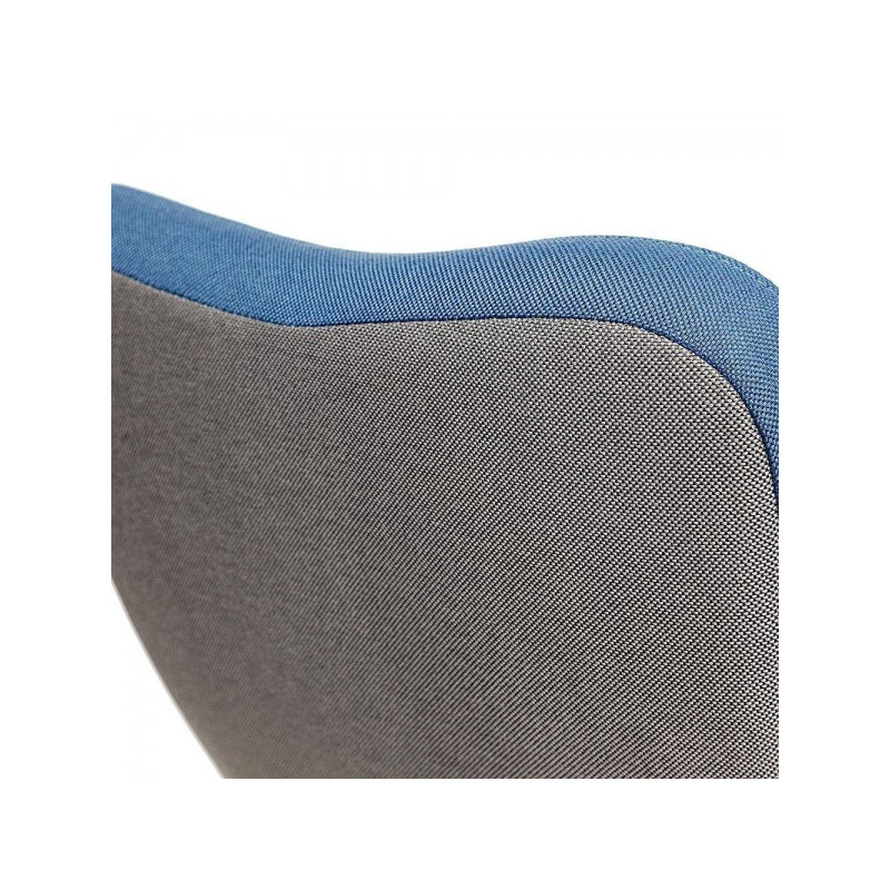 Кресло компьютерное Tetchair CH 757 серый/синий спинка