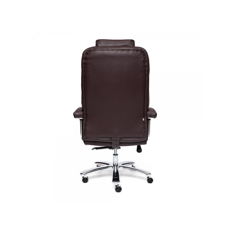 Кресло компьютерное Tetchair Trust коричневый вид сзади