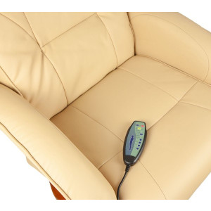 Массажное кресло Calviano 20 бежевое пульт