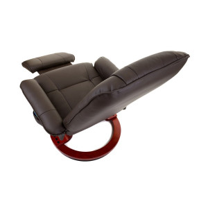 Массажное кресло Calviano 2159 коричневый сверху