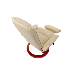 Массажное кресло Calviano 2160 бежевый сзади