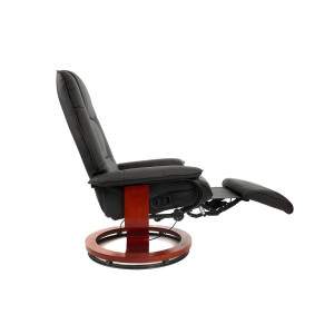 Массажное кресло Calviano 2161 черный сбоку