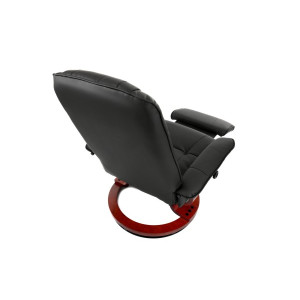 Массажное кресло Calviano 2161 черный сзади