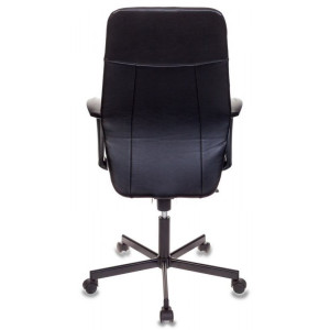 Кресло компьютерное Бюрократ CH-605 черный вид сзади