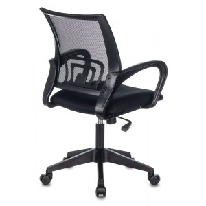 Кресло компьютерное Бюрократ CH-695N черный вид сзади