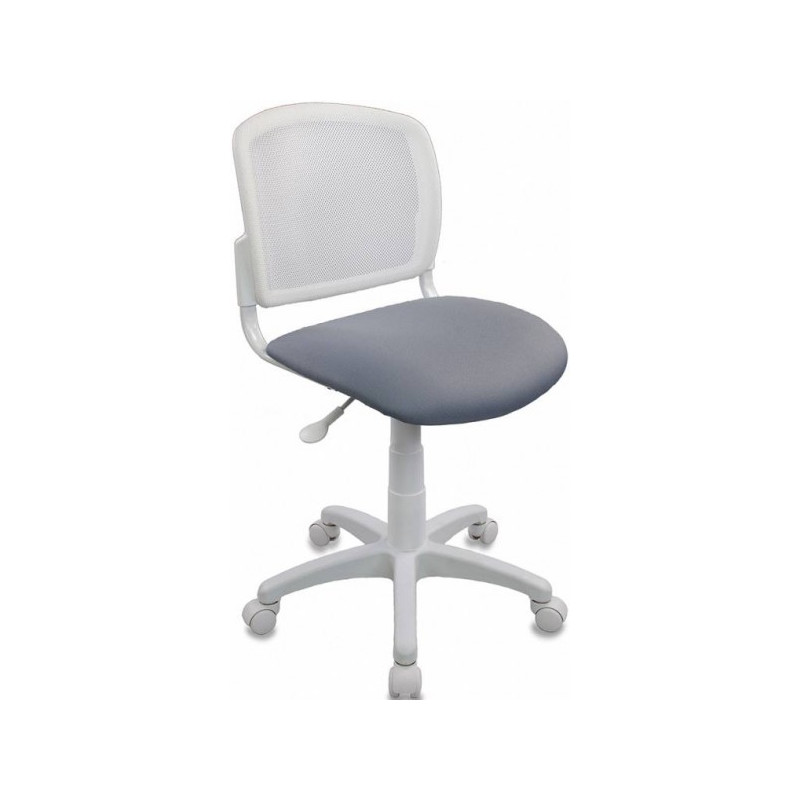 Кресло компьютерное Бюрократ CH-W 296NX белый/серый