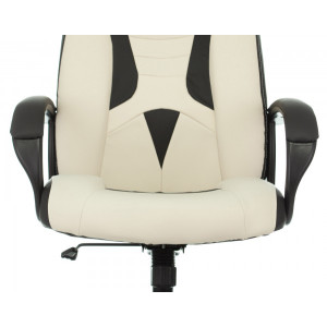 Кресло геймерское Бюрократ Zombie 8 белый/черный сиденье