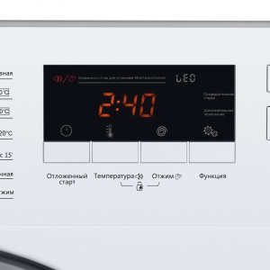 Стиральная машина Maunfeld MBWM148S дисплей