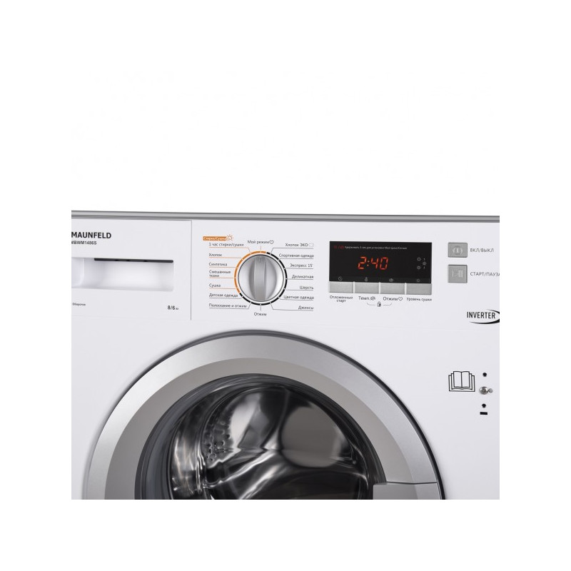 Стирально-сушильная машина Maunfeld MBWM1486S корпус