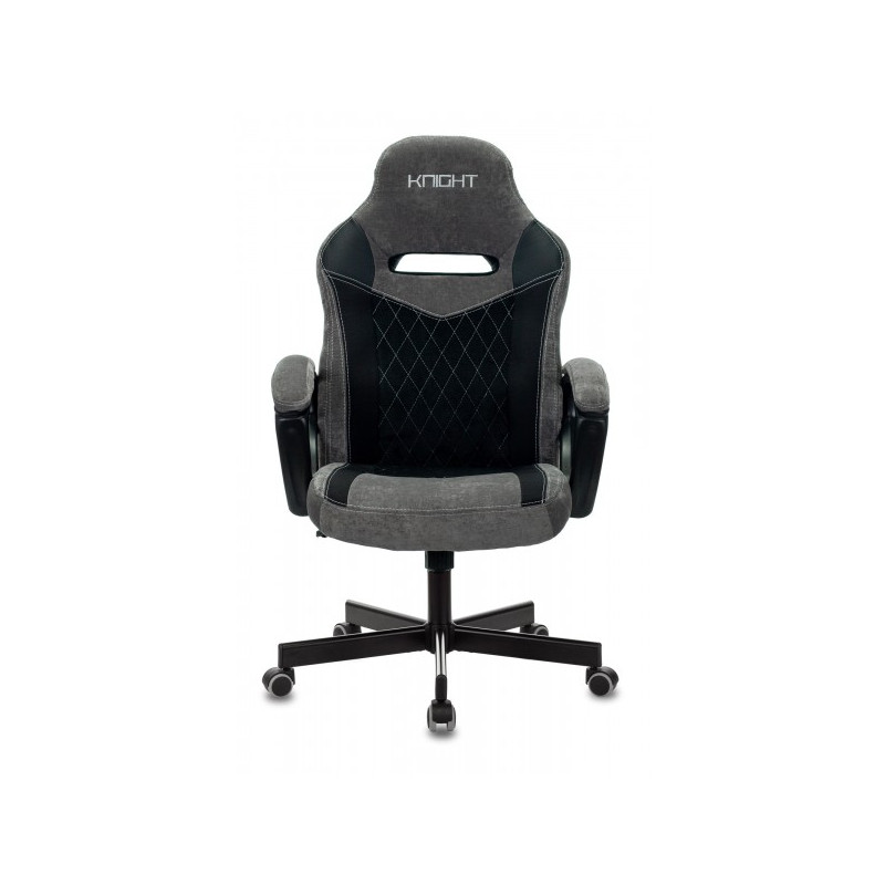 Кресло геймерское Бюрократ Viking 6 серый вид спереди