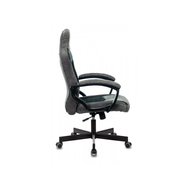 Кресло геймерское Бюрократ Viking 6 серый вид сбоку