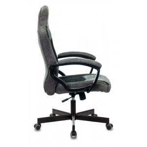 Кресло геймерское Бюрократ Viking 6 серый вид сбоку