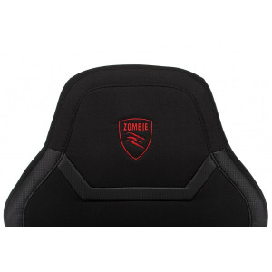Кресло геймерское Бюрократ Zombie 10 черный спинка