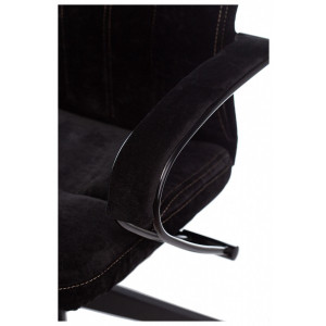 Кресло компьютерное Бюрократ CH-608 черный (ткань) подлокотник